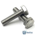 S/S A2 HEX HD SET SCREW DIN933